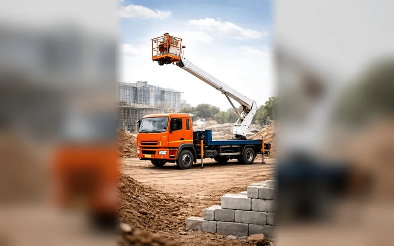 Автовышка для высотных работ
